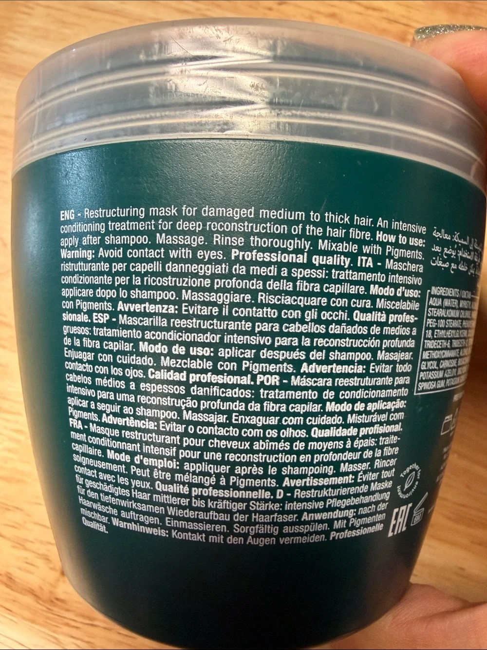 Alfaparf Semi di Lino Reconstruction Reparative Mask for Damaged Hair #LB1